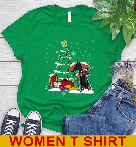 Dobermann Christmas Dog Lovers Shirts 232