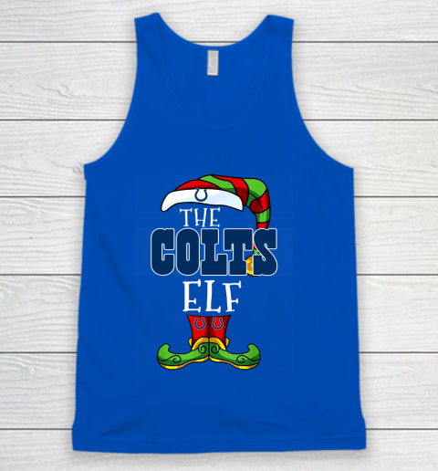 Indianapolis Colts Christmas ELF Funny NFL Tank Top 4