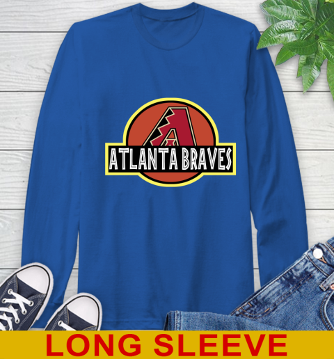 MLB Atlanta Braves Jurassic Park Dinosaur Movie Baseball Sports 66