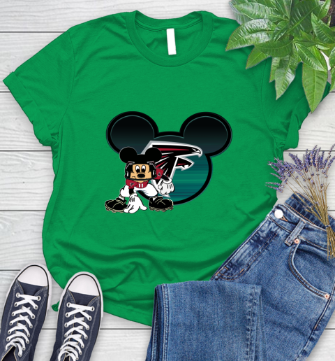 NFL Atlanta Falcons Mickey Mouse Disney Football T Shirt Women's T-Shirt 6