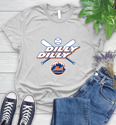 MLB New York Mets Dilly Dilly Baseball Sports Women's T-Shirt