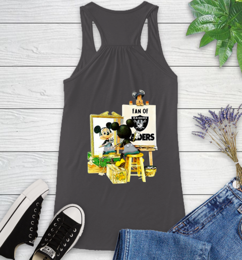 NFL Football Oakland Raiders Mickey Drawing Shirt 45