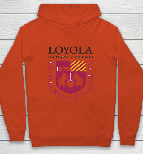 Loyola University Chicago 1870 Youth Hoodie 3