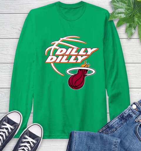 NBA Miami Heat Dilly Dilly Basketball Sports Long Sleeve T-Shirt 7