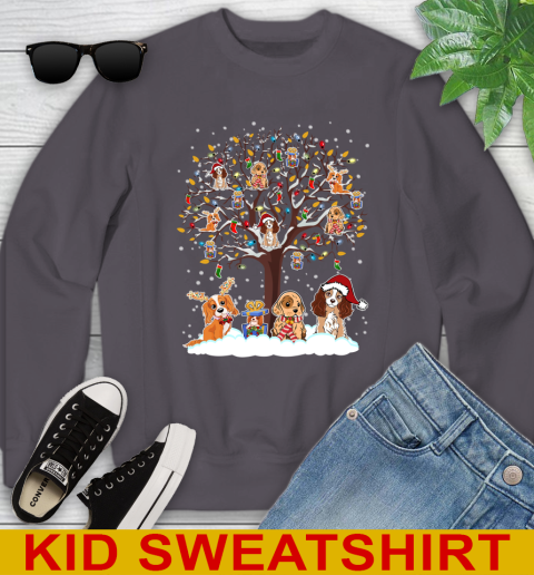 Coker spaniel dog pet lover christmas tree shirt 113