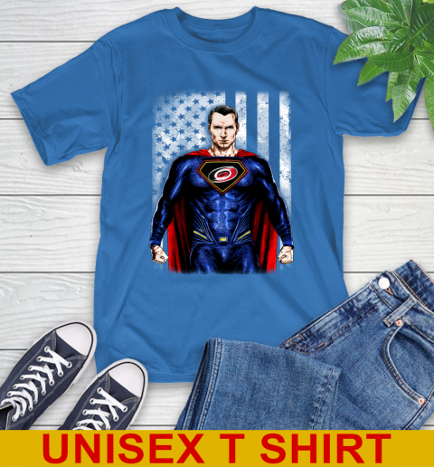 NHL Hockey Carolina Hurricanes Superman DC Shirt T-Shirt 11
