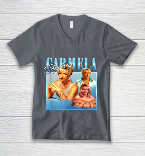 Carmela Soprano V-Neck T-Shirt 4