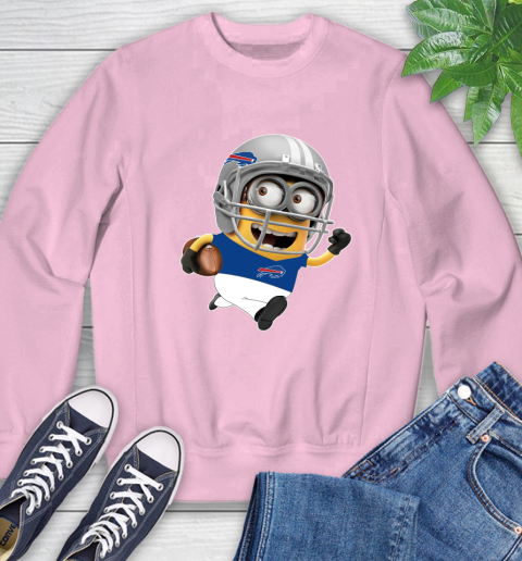 NFL Buffalo Bills Minions Disney Football Sports Sweatshirt 9