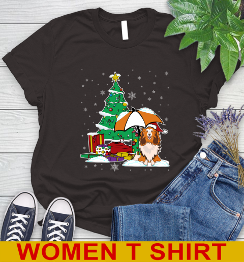 Sheltie Christmas Dog Lovers Shirts 93