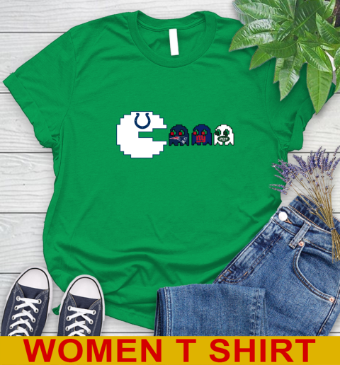 Indianapolis Colts NFL Football Pac Man Champion Women's T-Shirt 6