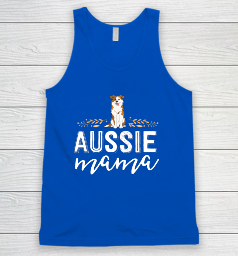 Dog Mom Shirt Aussie Mama Dog Mom Shirt For Women Australian Shepherd Tank Top 4