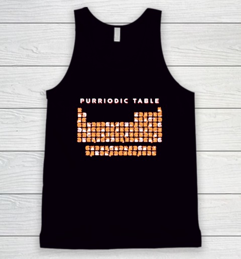 Purriodic Table Cat Funny Tank Top