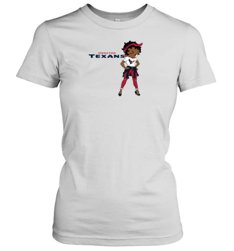 Betty Boop Houston Texans Women's T-Shirt