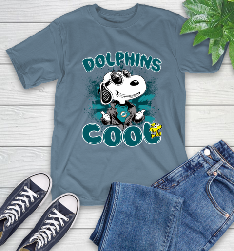 NFL Football Miami Dolphins Cool Snoopy Shirt T-Shirt 9