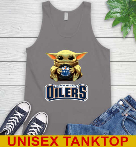NHL Hockey Edmonton Oilers Star Wars Baby Yoda Shirt 76
