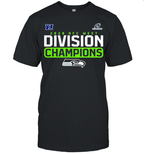 Seattle Seahawks Fanatics Branded 2020 NFC West Division Champions Flying High Unisex Jersey Tee