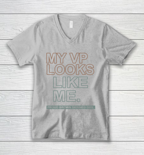 My VP Looks Like Me V-Neck T-Shirt 3