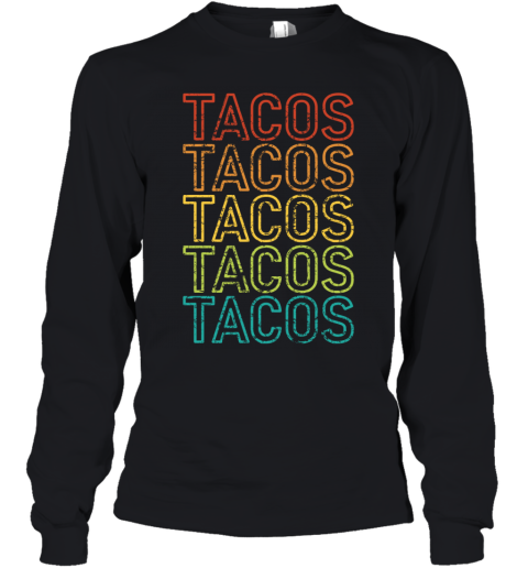 ruqr vintage mexicantacos youth long sleeve 50 front black