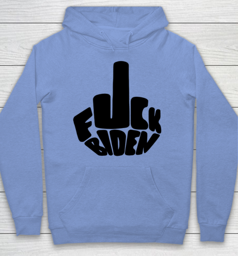 Fuck Joe Biden Cute Middle Finger Anti Biden Hoodie 5