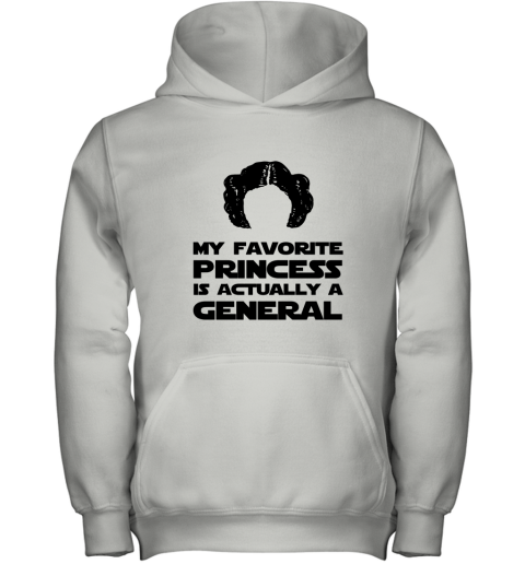 My Favorite Princess Is Actually A General Youth Hoodie