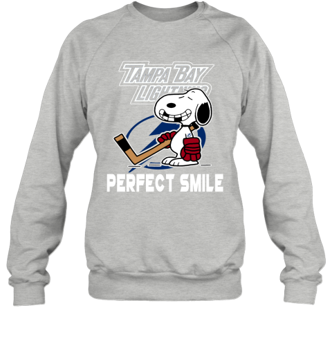 Official NHL Tampa Bay Lightning Snoopy Perfect Smile The Peanuts