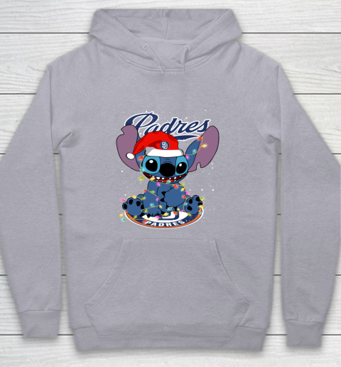 San Diego Padres MLB noel stitch Baseball Christmas Youth Hoodie 4