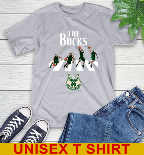 NBA Basketball Milwaukee Bucks The Beatles Rock Band Shirt T-Shirt 5