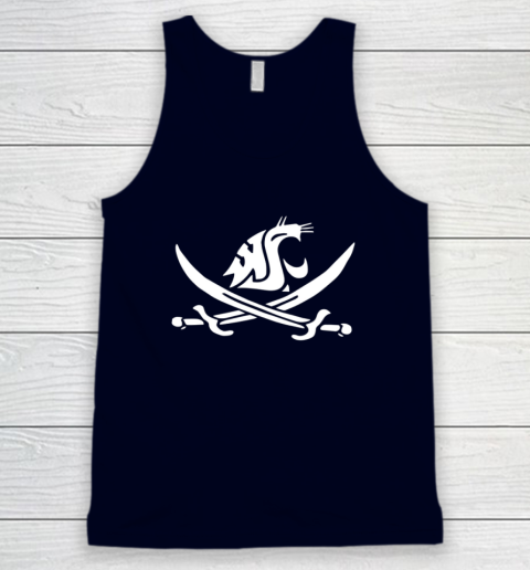 WSU Pirate Shirt Mike Leach WSU Pirate Sword Tank Top 2