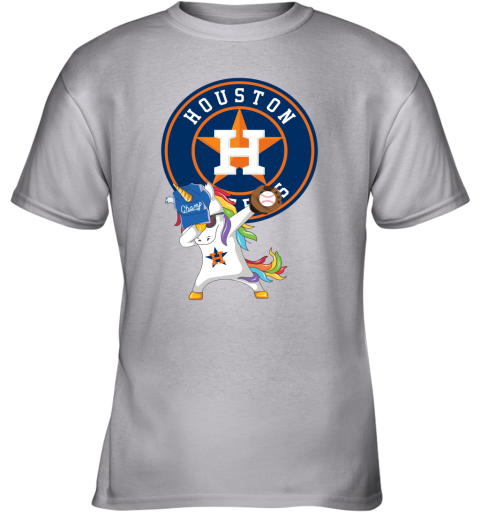 HIP HOP DABBING UNICORN FLIPPIN_ LOVE HOUSTON ASTROS SHIRTS Youth T-Shirt