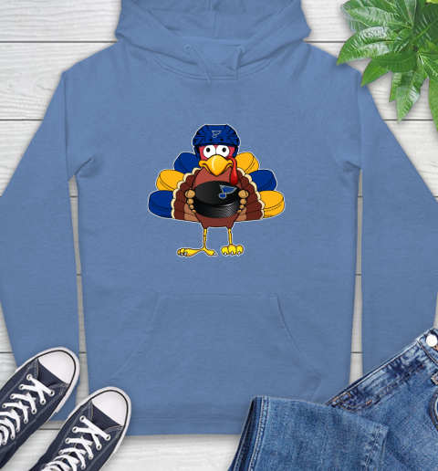 St.Louis Blues Turkey Thanksgiving Day Hoodie 11