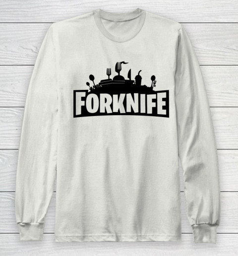 Fortnite Tshirt Forknife Long Sleeve T-Shirt 9