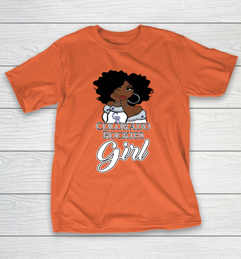 Colorado Rockiess Girl MLB T-Shirt 5