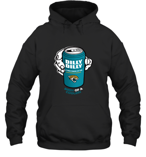 Bud Light Dilly Dilly! Jacksonville Jaguars Birds Of A Cooler Hoodie