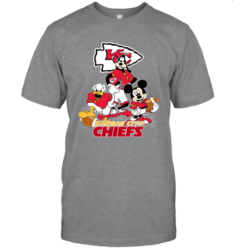 I Love The Chiefs Mickey Mouse Kansas City Chiefs T-Shirt - T-shirts Low  Price