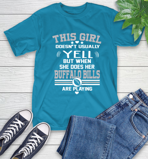 Buffalo Bills NFL Football I Yell When My Team Is Playing T-Shirt 9