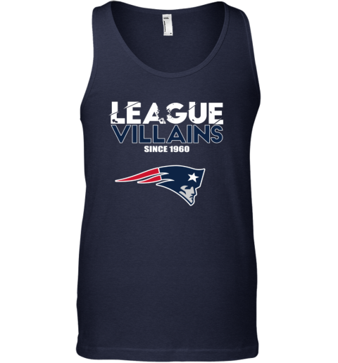 NFL League Villains Since 1960 New England Patriots Tank Top - Rookbrand