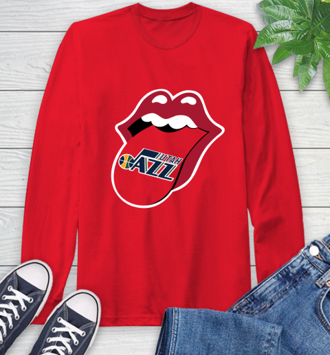 Utah Jazz NBA Basketball Lips I Root For My Team Adoring Fan 67