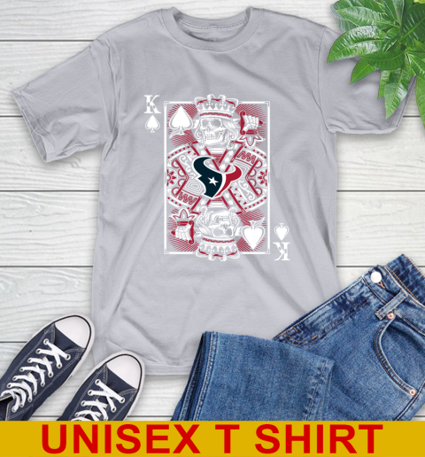 Houston Texans NFL Football The King Of Spades Death Cards Shirt T-Shirt 5