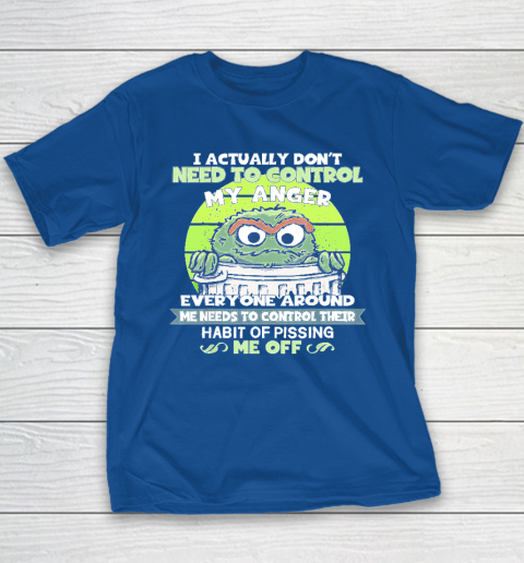 I Actually Don't Need To Control My Anger Youth T-Shirt 6
