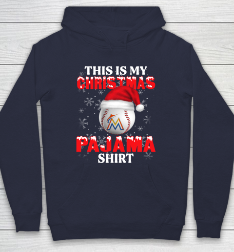 Miami Marlins This Is My Christmas Pajama Shirt MLB Hoodie 2
