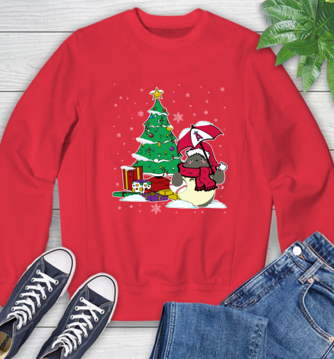 Los Angeles Angels MLB Baseball Cute Tonari No Totoro Christmas Sports Sweatshirt 10