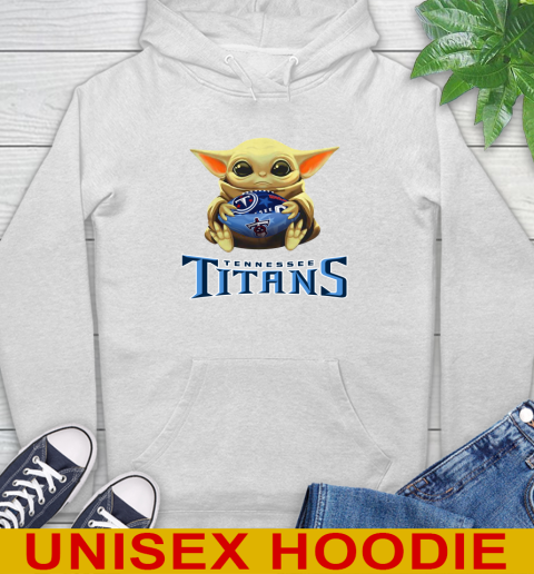 NFL Football Tennessee Titans Baby Yoda Star Wars Shirt Hoodie