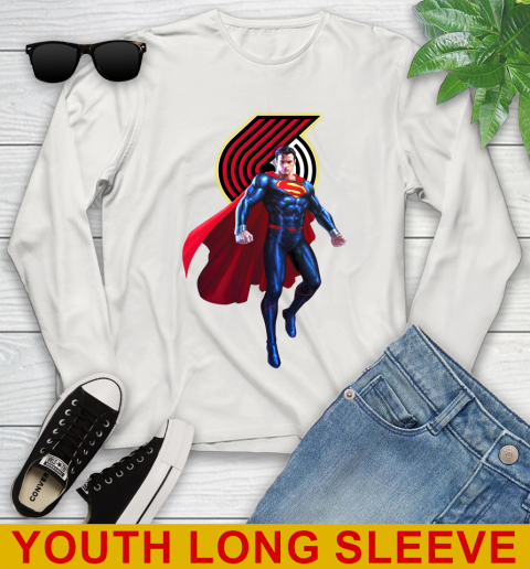 NBA Awesome Superman Basketball Sports Portland Trail Blazers 133
