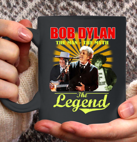 Bob Dylan The Man The Myth The Legend Ceramic Mug 11oz
