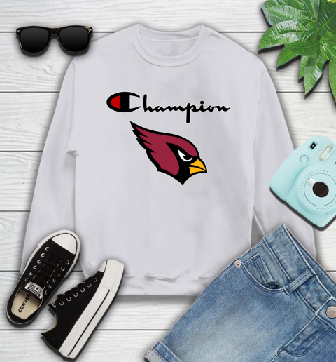 NFL Football Arizona Cardinals Champion Shirt Youth Sweatshirt 2