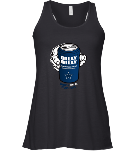 Bud Light Dilly Dilly! Dallas Cowboys Birds Of A Cooler Racerback Tank