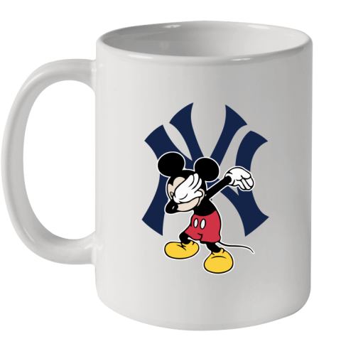 New York Yankees MLB Baseball Dabbing Mickey Disney Sports Ceramic Mug 11oz