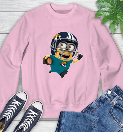 NFL Jacksonville Jaguars Minions Disney Football Sports Sweatshirt 9