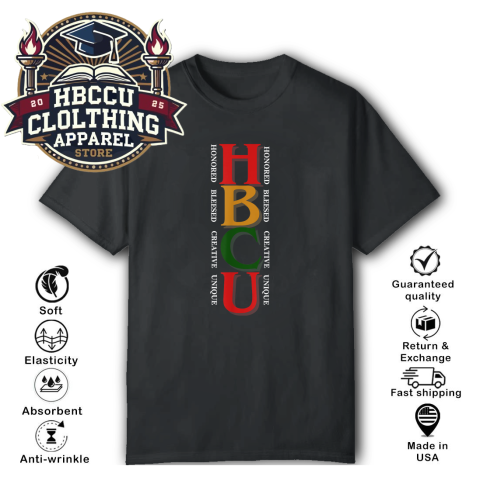 HBCU Apparel African Honored Blessed Creative Unique T-Shirt HBCU Apparel African Honored Blessed Creative Unique T-Shirt