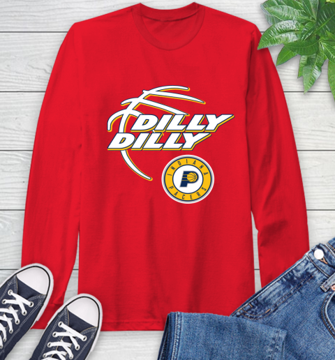 NBA Indiana Pacers Dilly Dilly Basketball Sports Long Sleeve T-Shirt 10